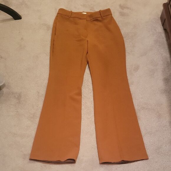 Wilfred Women's Tan Flared Pants Sz 10 - Picture 1 of 9